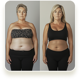 Woman - Before and After